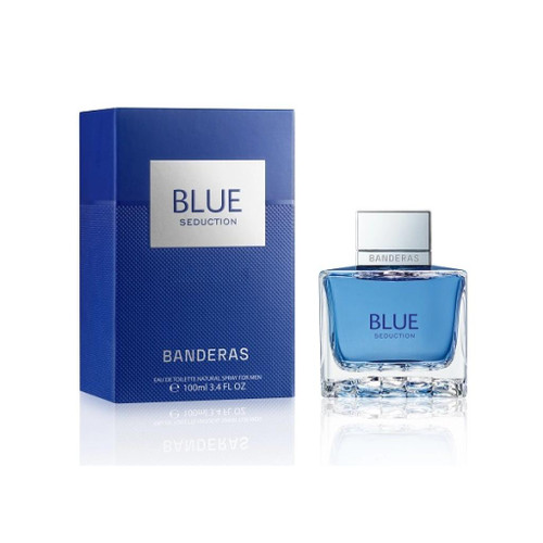 Out Of Stock70% offANTONIO BANDERAS BLUE SEDUCTION 3.4 EAU DE TOILETTE SPRAY FOR MEN.UPC