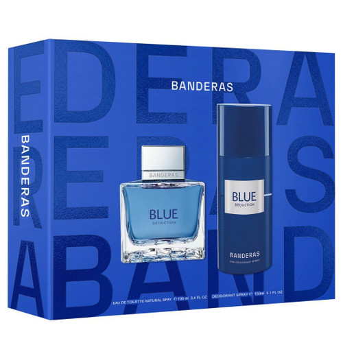 Out Of StockANTONIO BANDERAS BLUE SEDUCTION 2 PCS SET FOR MEN