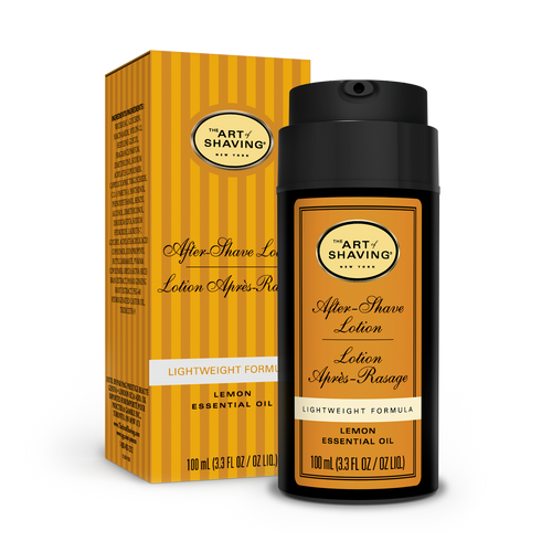 Out Of Stock44% offTHE ART OF SHAVING AFTER-SHAVE LOTION LIGHTWEIGHT FORMULA LEMON 3.3 OZUPC
