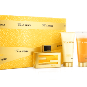 FENDI 3 PCS SET FOR WOMEN_ 1.7 EDT SP + 1 OZ B_L + 1 OZ S_G
