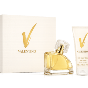 V VALENTINO 2 PCS SET FOR WOMEN_ 3 OZ EDP SP + 6.7 B_L